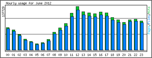 Hourly usage