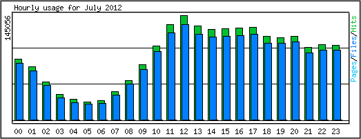 Hourly usage