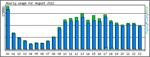 Hourly usage