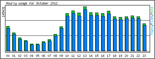 Hourly usage