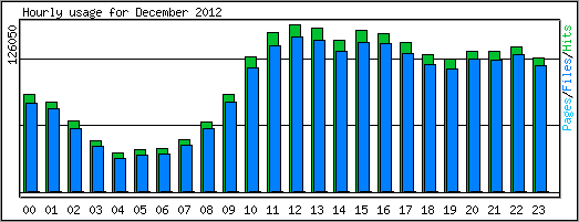 Hourly usage