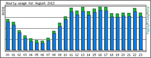 Hourly usage