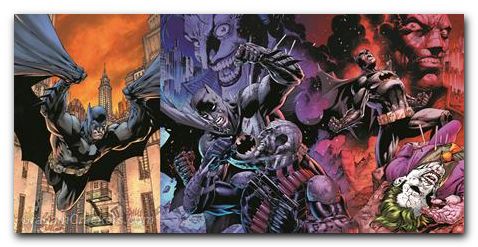 Batman #158 (2016) cover j lee connecting gatefold variant