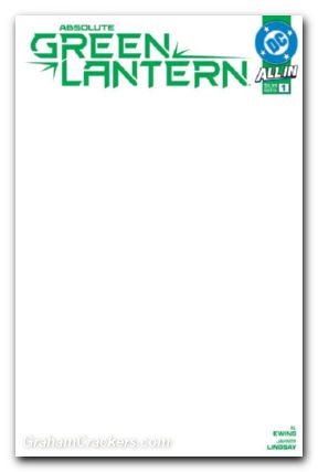 Absolute Green Lantern #1 (2025) cover h blank variant