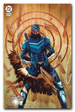 Peacemaker Presents The Vigilante Eagly Double Feature #1 (2025) cover d gerads foil variant