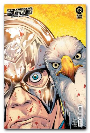 Peacemaker Presents The Vigilante Eagly Double Feature #1 (2025) cover e lolli variant
