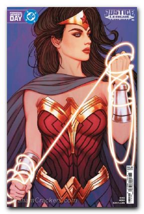 Justice League Unlimited #5 (2024) cover e frison international womens day variant