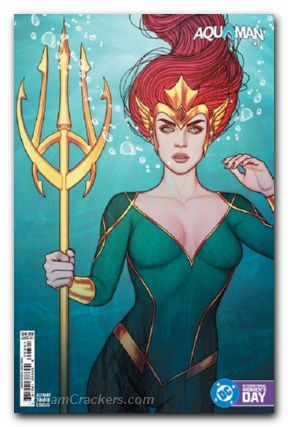 Aquaman #3 (2025) cover e frison international womens day variant