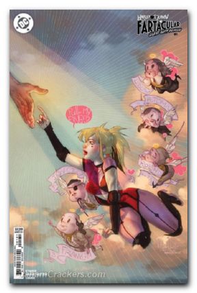 Harley Quinn Fartacular Silent Butt Deadly #1 (2025) cover c caldwell variant