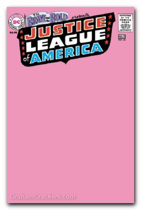 Brave And The Bold #30 (1955) 2025 facsimile edition cover c blank variant