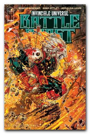 Invincible Universe Battle Beast #1 (2025) cover g meyers foil variant