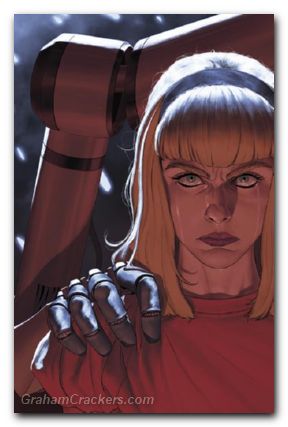 Were Taking Everyone Down With Us #1 (2025) cover f de iulis foil virgin variant