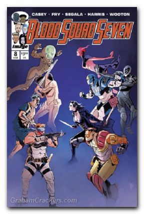 Blood Squad Seven #8 cover a