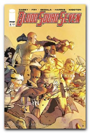 Blood Squad Seven #8 cover b piriz variant
