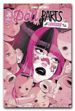 Doll Parts A Lovesick Tale #4 cover b vecchio doll heads variant