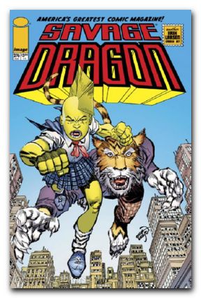 Savage Dragon #276 (1993) cover a