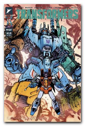 Transformers #18 (2023) cover a
