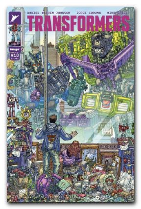Transformers #18 (2023) cover d bratukhin variant