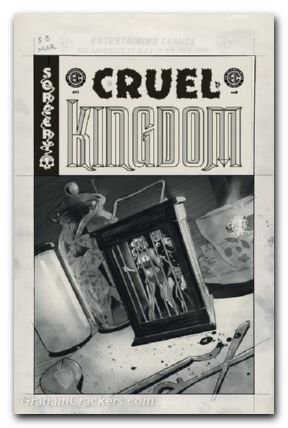 EC Cruel Kingdom #3 (2025) cover d nord b&w artist edition variant