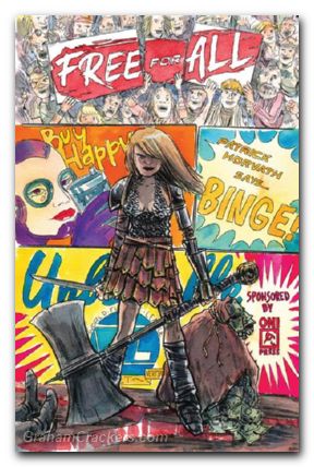 Free For All #1 (2025) cover b kindt