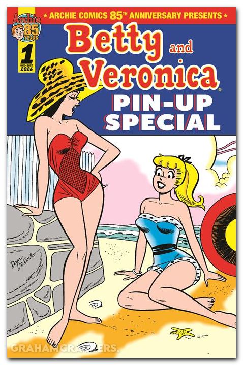 Archie Comics 85th Anniversary Presents Betty And Veronica Pin Up Special