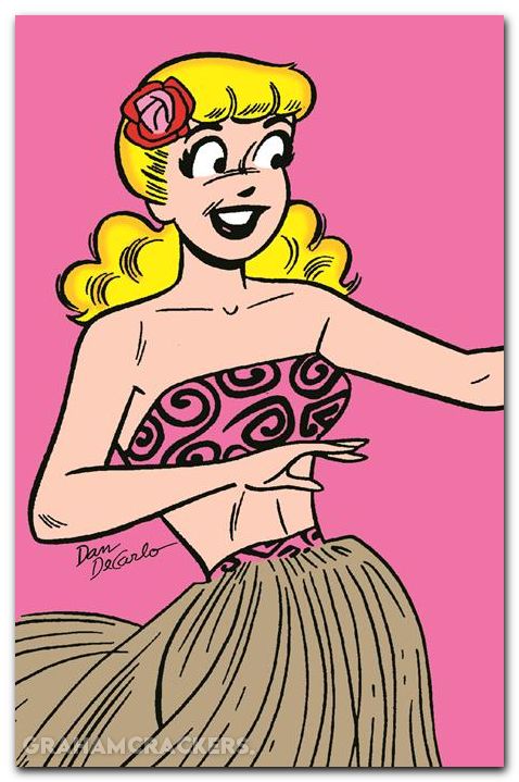 Archie Comics 85th Anniversary Presents Betty And Veronica Pin Up Special #1 (2026) cover b decarlo betty variant