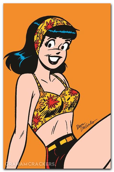 Archie Comics 85th Anniversary Presents Betty And Veronica Pin Up Special #1 (2026) cover e decarlo veronica foil variant