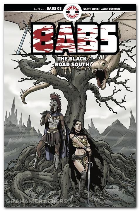 Babs The Black Road South #3 (2026) cover a