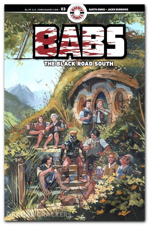 Babs The Black Road South #3 (2026) cover b burns unlockable variant