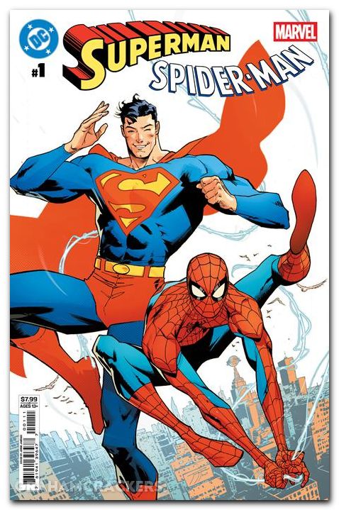 Superman Spider-Man #1 (2026) cover a