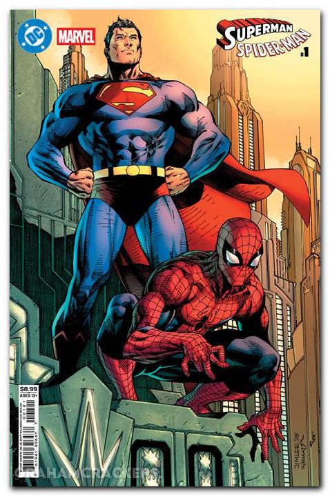 Superman Spider-Man #1 (2026) cover b lee variant