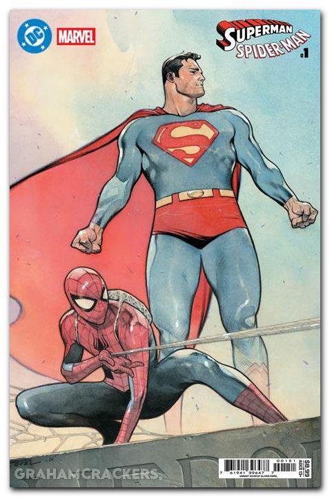 Superman Spider-Man #1 (2026) cover e coipel variant