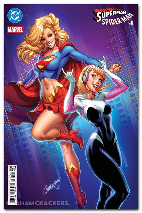 Superman Spider-Man #1 (2026) cover n campbell variant