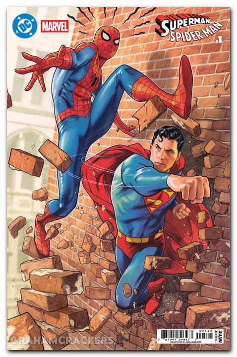 Superman Spider-Man #1 (2026) cover p middleton variant