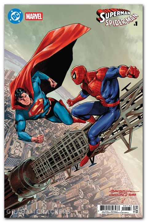 Superman Spider-Man #1 (2026) cover s sandoval variant