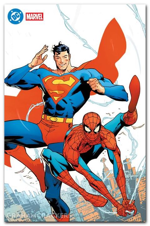 Superman Spider-Man #1 (2026) cover y jimenez foil variant