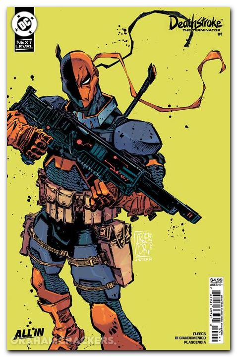 Deathstroke The Terminator #1 (2026) cover d corona next level variant