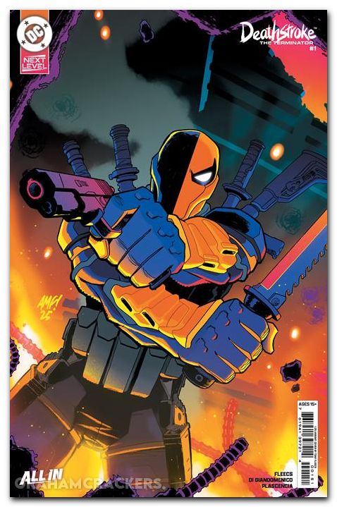 Deathstroke The Terminator #1 (2026) cover g fleecs variant