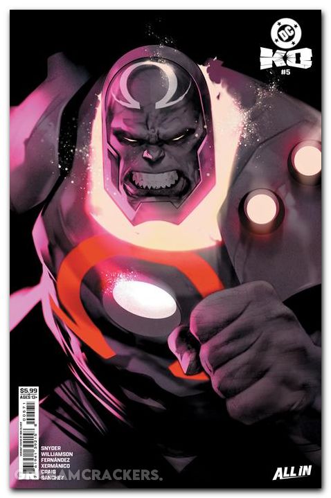 DC KO #5 (2025) cover f oliver face off variant