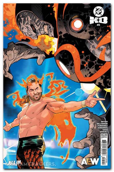 DC KO #5 (2025) cover j mora dc aew cameo variant