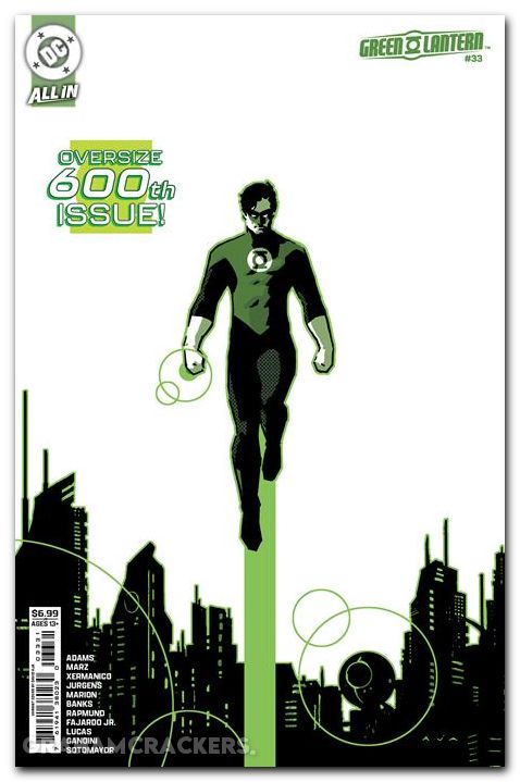 Green Lantern #33 (2023) cover c aja variant
