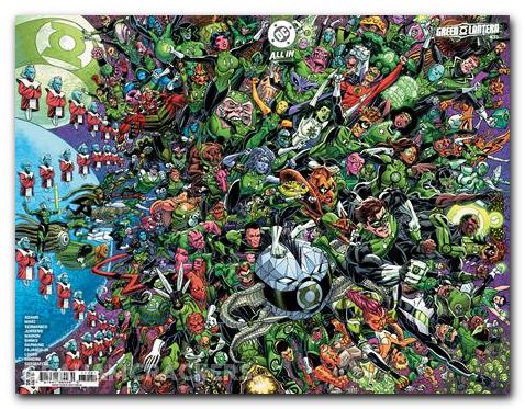 Green Lantern #33 (2023) cover f koblish legacy wraparound variant
