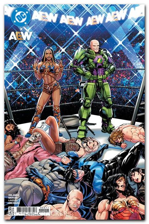 DC X AEW #2 (2026) cover a