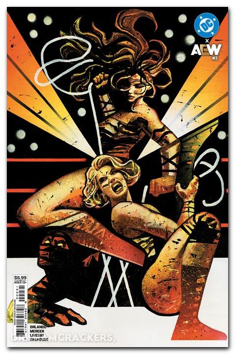 DC X AEW #2 (2026) cover c galang variant