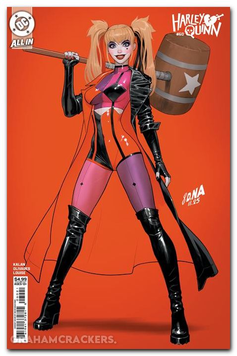 Harley Quinn #60 (2021) cover b nakayama variant