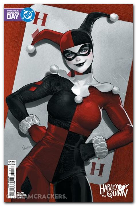 Harley Quinn #60 (2021) cover e leirix womens history month variant