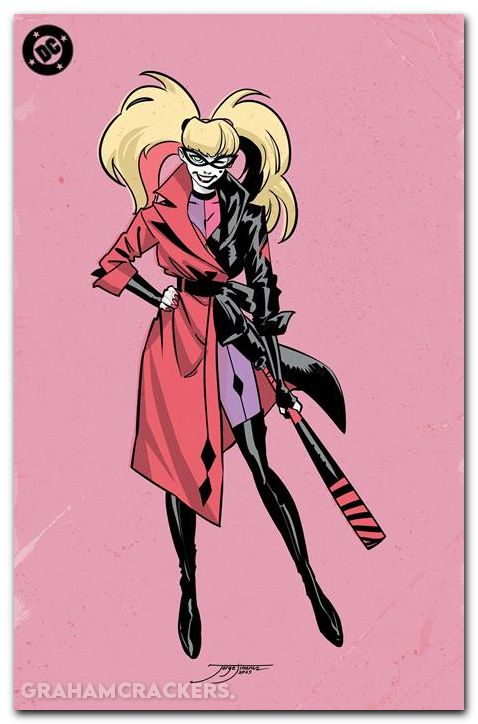 Harley Quinn #60 (2021) cover g jimenez corner box spot foil variant