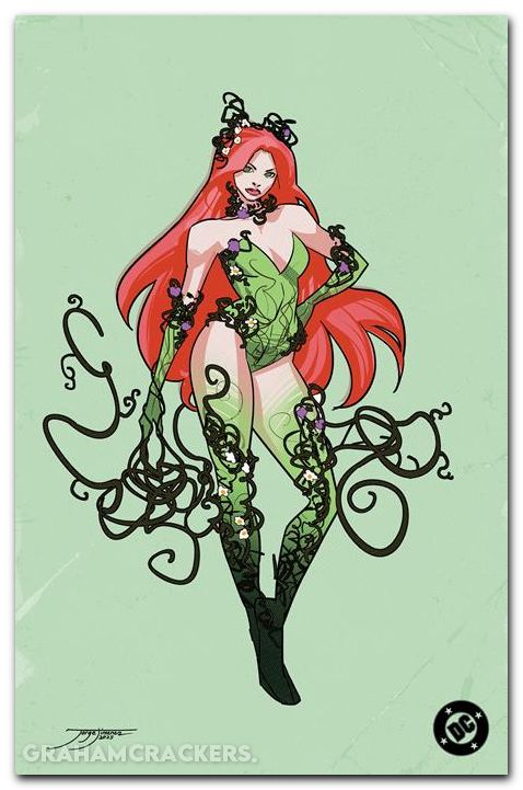 Poison Ivy #42 (2022) cover g jimenez corner box spot foil variant