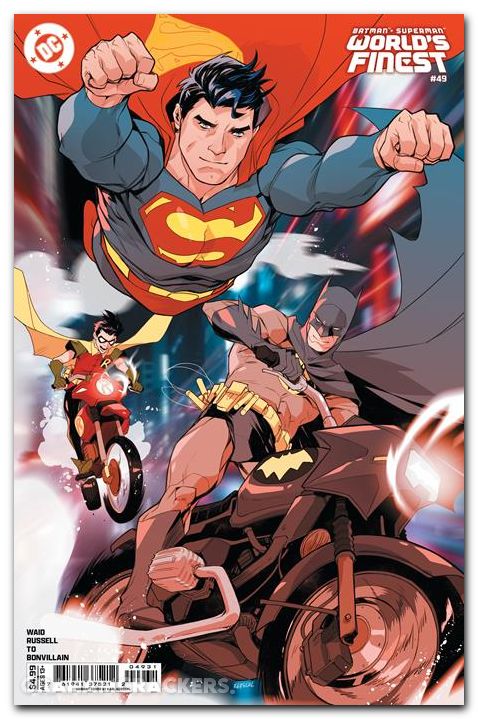 Batman Superman Worlds Finest #49 (2022) cover c kerschl variant