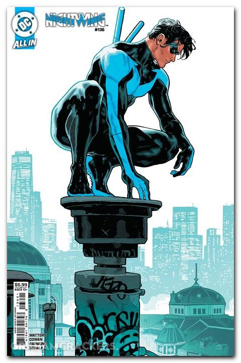 Nightwing #136 (2016) cover b spokes variant